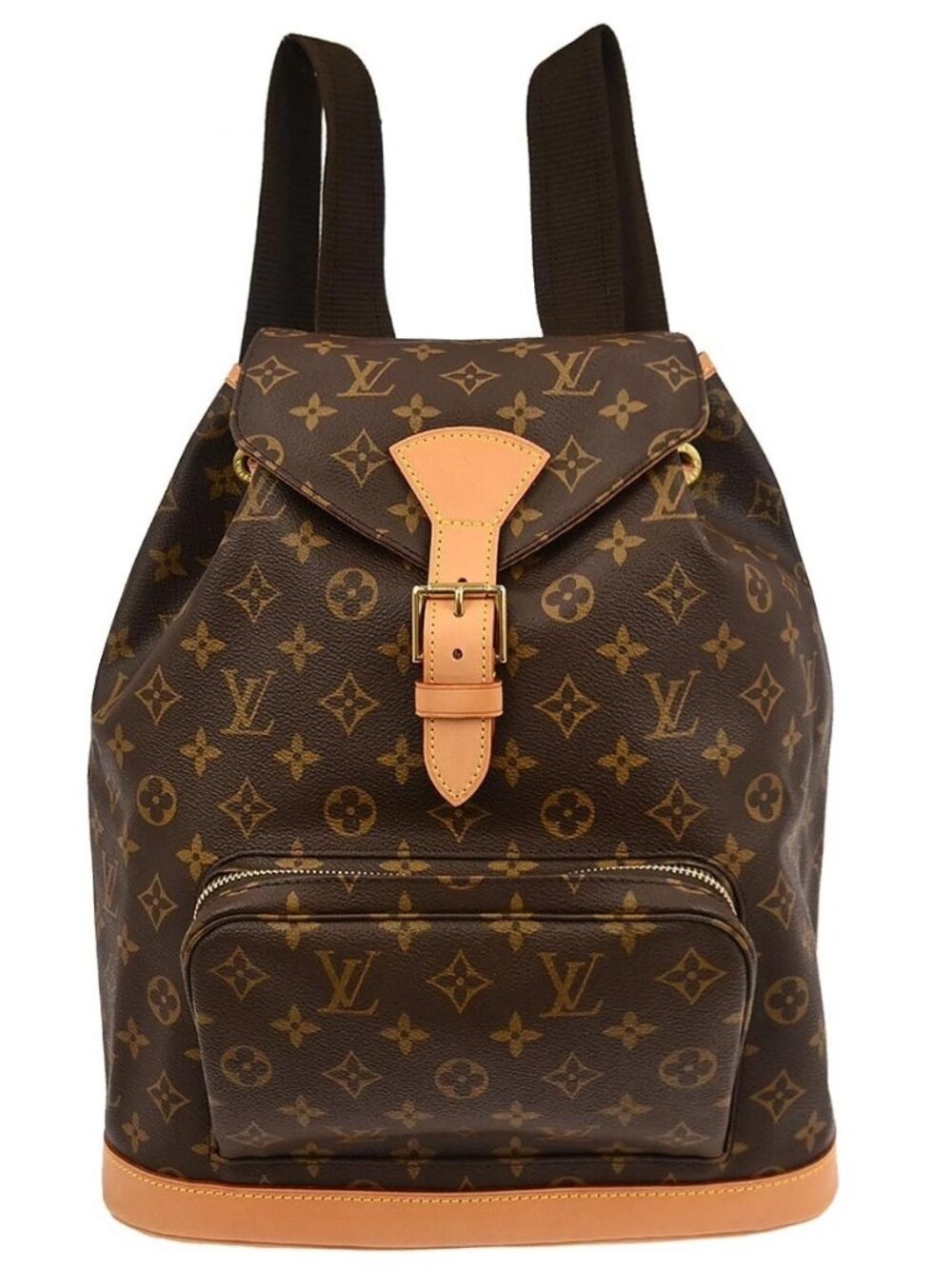 Louis Vuitton Monogram Montsouris GM Backpack M51135 MI1000 126465
